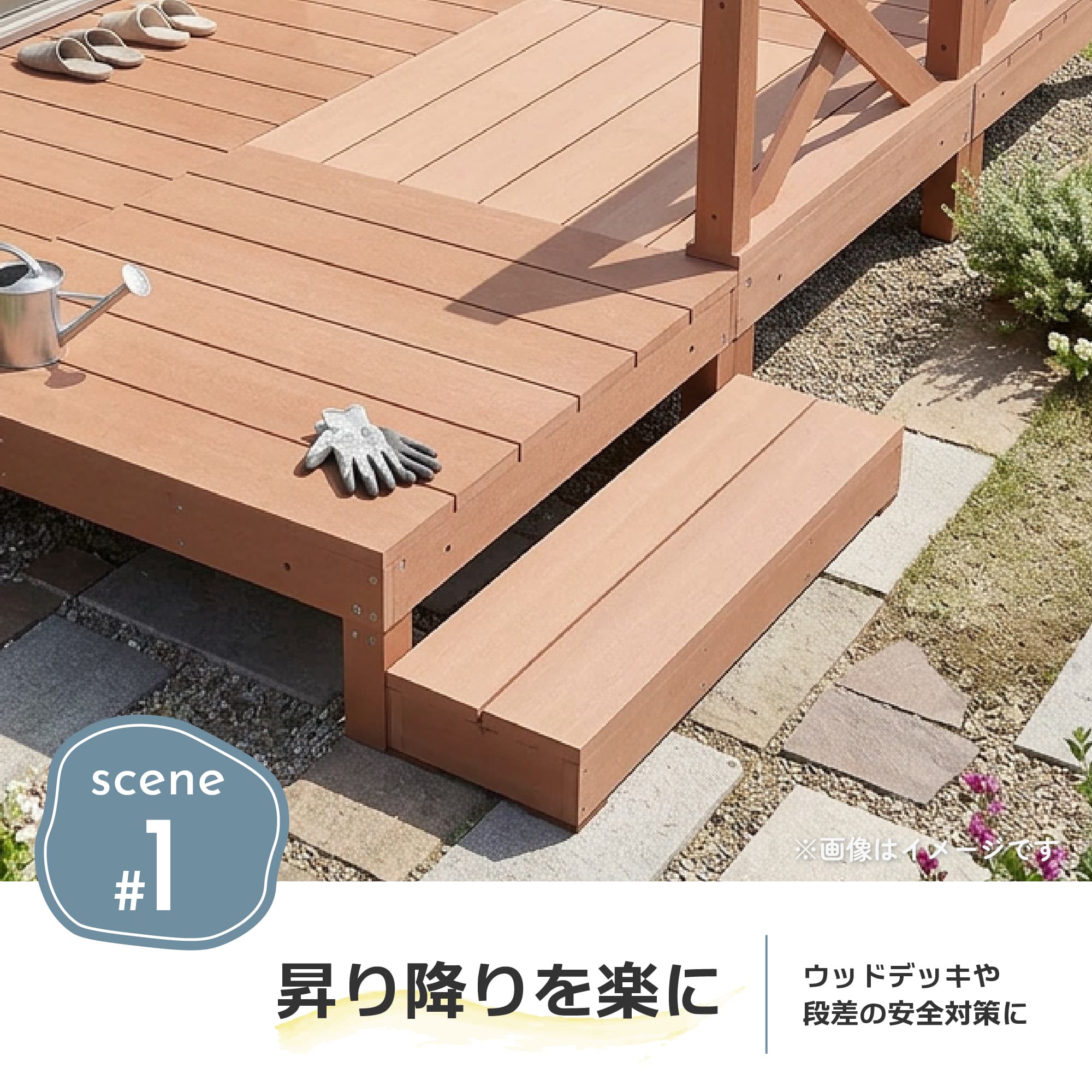 アイウッド]ステップ